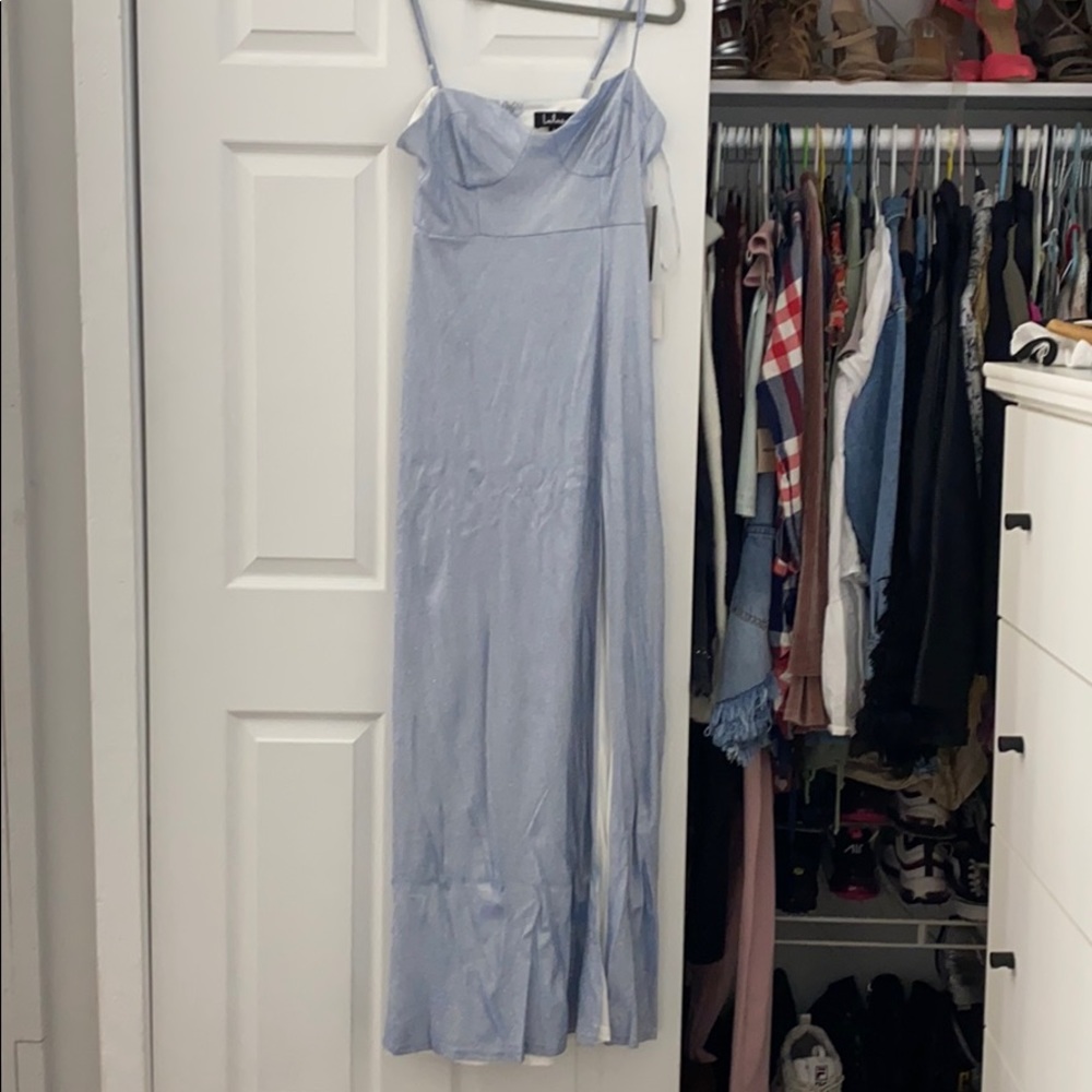 Blue sparkle dress